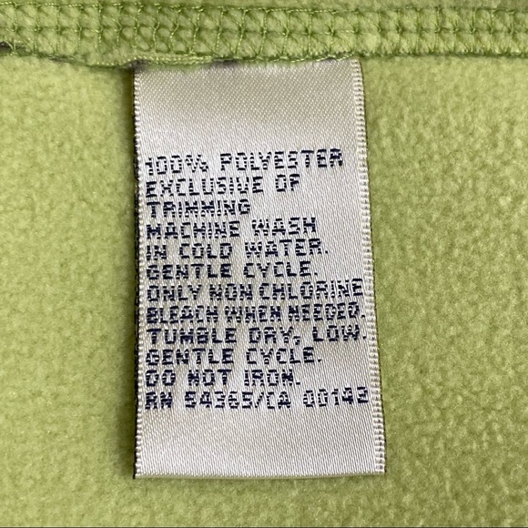 ALLISON DALEY zip front print fleece vest side pockets very soft MP - Picture 6 of 7